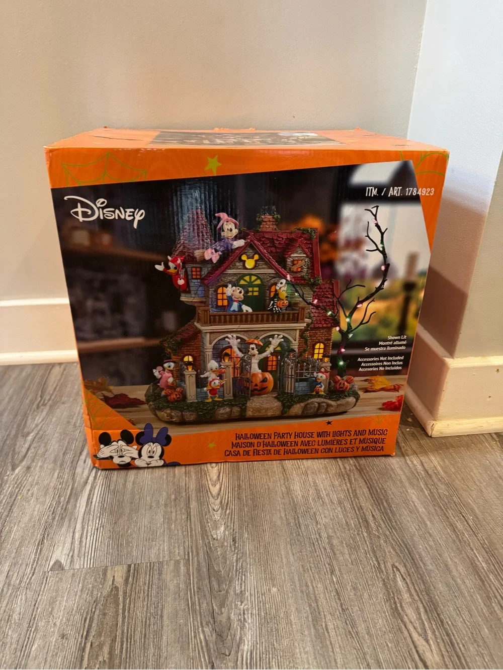 Disney Halloween Party House with Lights and Music - New In Box